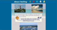 Desktop Screenshot of abacosailing.com