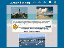 Tablet Screenshot of abacosailing.com